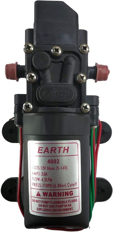 R&I 12V DC Micro Battery Sprayer Water Motor/ Pump Diaphragm Water Pump  (1 hp)