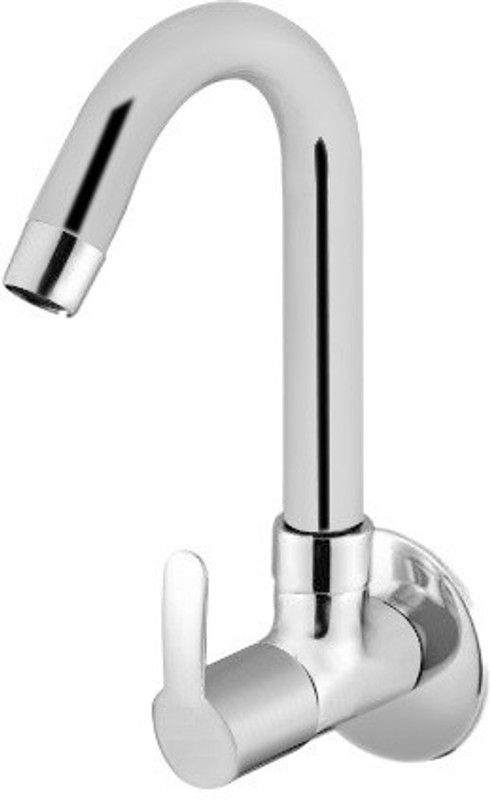 Prestige Q3B3407 Sink Cock Silver Chrome Plated Wash Basin Sink Cock Tap Faucet Pillar Tap Faucet  (Wall Mount Installation Type)