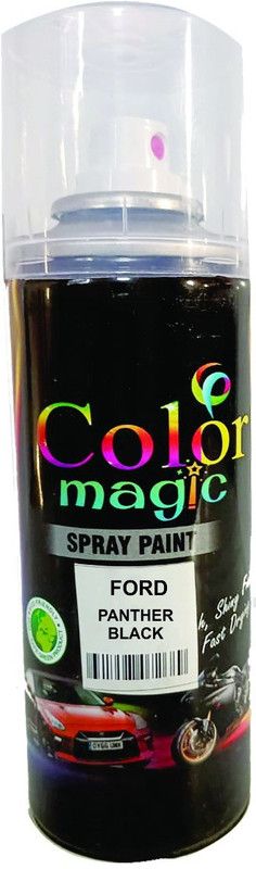 Pentatonic FORD CAR PANTHER BLACK SPRAY PAINT FOR ENDEAVOUR,FIESTA, ECOSPORT Ford Panther Black Spray Paint 200 ml  (Pack of 1)
