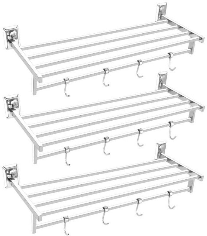 Easyhome Furnish EBA-O-1013a Blue Towel Holder  (Stainless Steel, Steel)