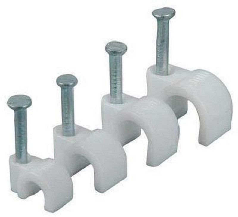 Samridhi collections Cable Tie 7mm Plastic, Iron Stainless Steel Cable Tie  (white Pack of 200)
