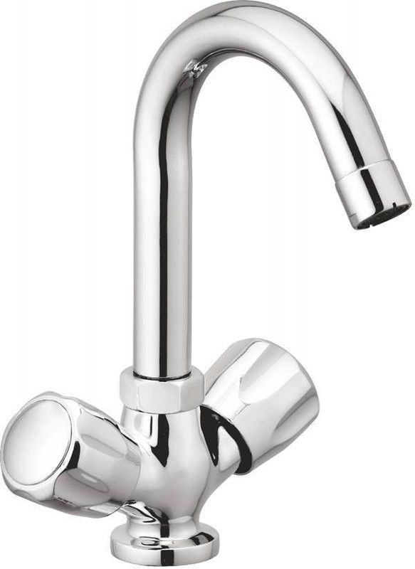 KAMAL Center Hole Basin Mixer - Universal Spout Faucet  (Deck Mount Installation Type)