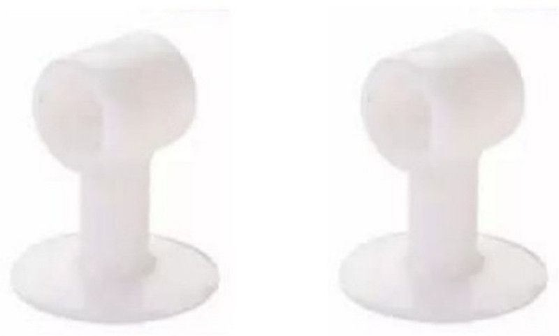 FLIKLICK FLIK000032MD Wall Mounted Door Stopper  (White)
