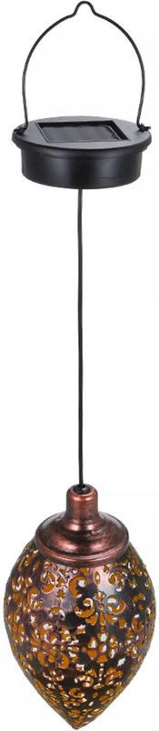Epyz Solar Hanging Lights, Solar Garden Lights Metal Lamp Waterproof for Outdoor Hanging Decor Solar Light Set  (Ceiling Mounted Pack of 1)