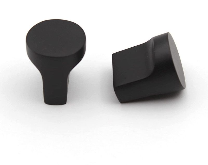 ABVIN Zinc Cabinet/Drawer Handle  (Black Pack of 1)
