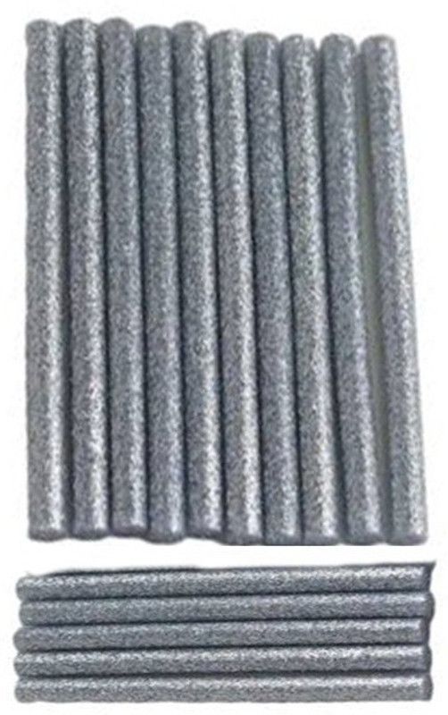NBS 15 Silver Glitter Glue Stick 11mm for 40W glue gun Adhesive  (15 g)