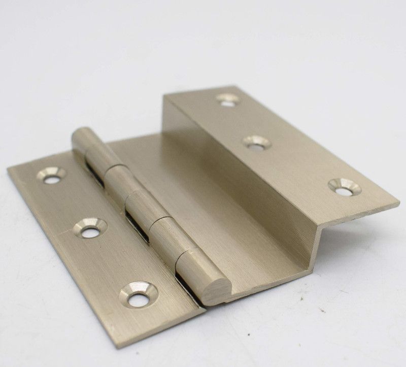 aaryason Hing L Lock SS_04 Butt/Mortise Hinge  (Silver Pack of 3)
