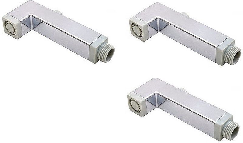 LOGGER - Aqua Square Health Faucet (Only Gun) Contains 3 pcs Health Faucet  (Single Handle Installation Type)