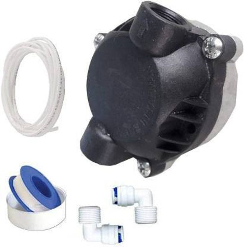 Aameria RO Booster Pump Head Compitable/Support 75gpd/100gpd/150gpd Pump, and it and other Major Brand Diaphragm Water Pump  (1 hp)