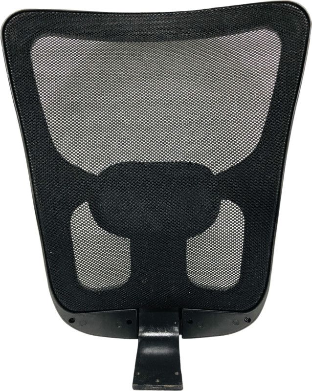 SOMRAJ Office Chair Back Part Visitor revolving Chair Back Spare Parts Accessories Chair net Back Moon Back with nut Bolts and Key Easily fit to Every Chair Sofa Frame  (Furniture Parts, Polypropylene)