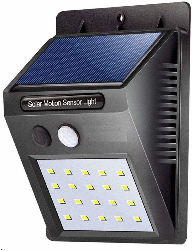 SERVEUTTAM Wall Mounted | Water Proof | Outdoor and Indoor Solar Light Solar Light Set  (Wall Mounted Pack of 1)