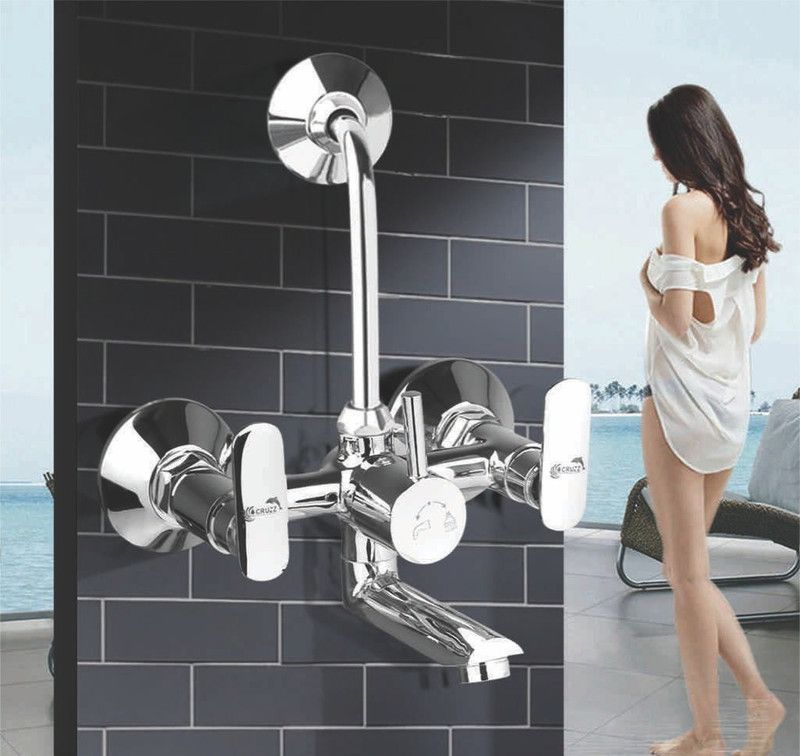 CRUZZ LUXURIOUS CMO-513 METRO-WALL MIXER L-BEND Mixer Faucet  (Wall Mount Installation Type)