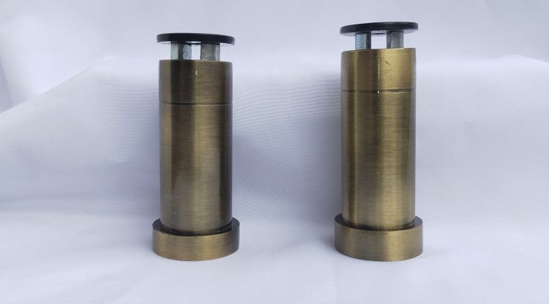 SHRUSTAM S.S 3 Inch Roung Magnetic Door Stopper, holder , magnet ANTIQUE ( PACK OF 2 ) Door Mounted Door Stopper  (Multicolor)