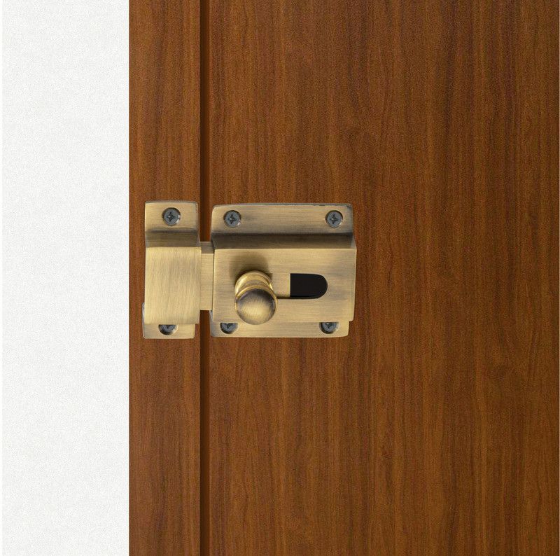 sardar Push to Close Latch  (Brass)