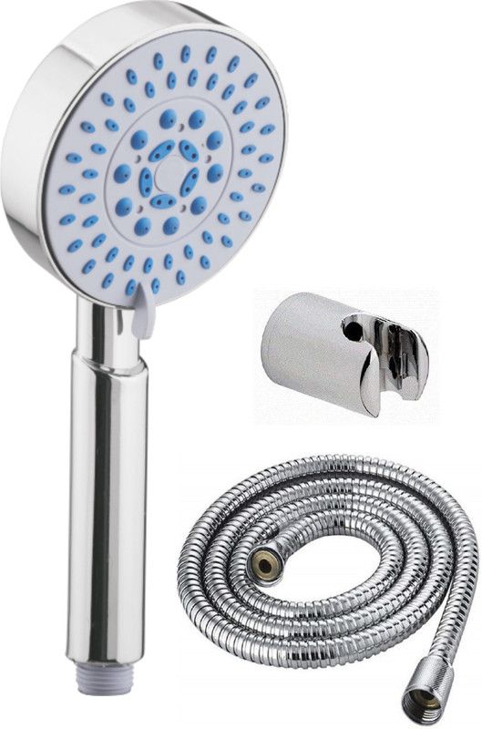 AQUAOZZO 5251 Pencil Round Hand Shower With SS Tube and Wall Hook Faucet Set