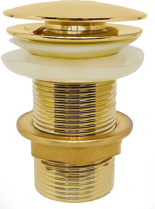 VRO Golden Waste Coupling/Jali Special Golden Color with Brass Material Basin Jali Faucet Set