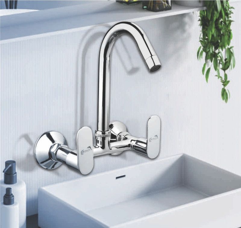 CRUZZ LUXURIOUS CSK-411 SLEEK-SINK MIXER Mixer Faucet  (Wall Mount Installation Type)