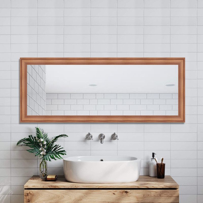 ELEGANT ARTS & FRAMES ELF3612MRREM0092 Bathroom Mirror  (Rectangle)