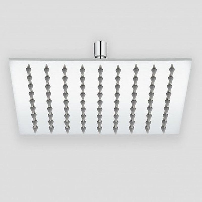 Prestige SmartBuy Stainless Steel 6"x6" Ultra Slim Square Rain Shower Head without Arm Shower Head
