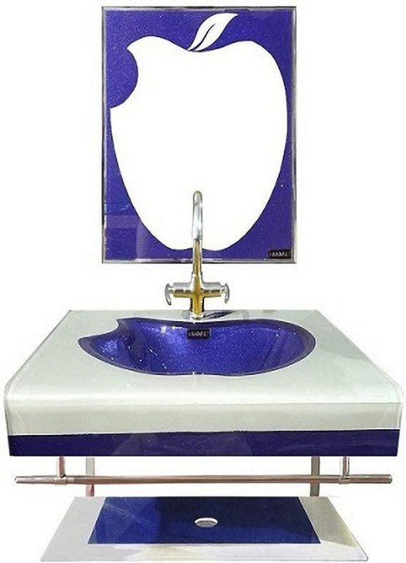 ARANAUT Wash Basin Lip Set Wall Hung Basin  (Multi Color)