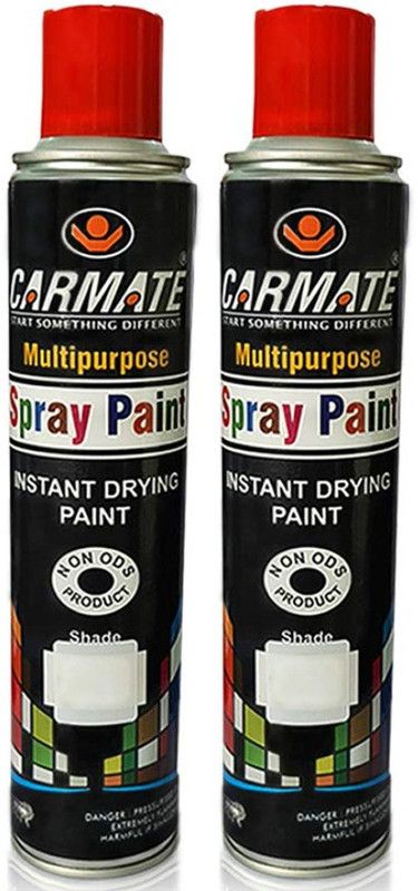 CARMATE Green, Brown Spray Paint 440 ml  (Pack of 2)