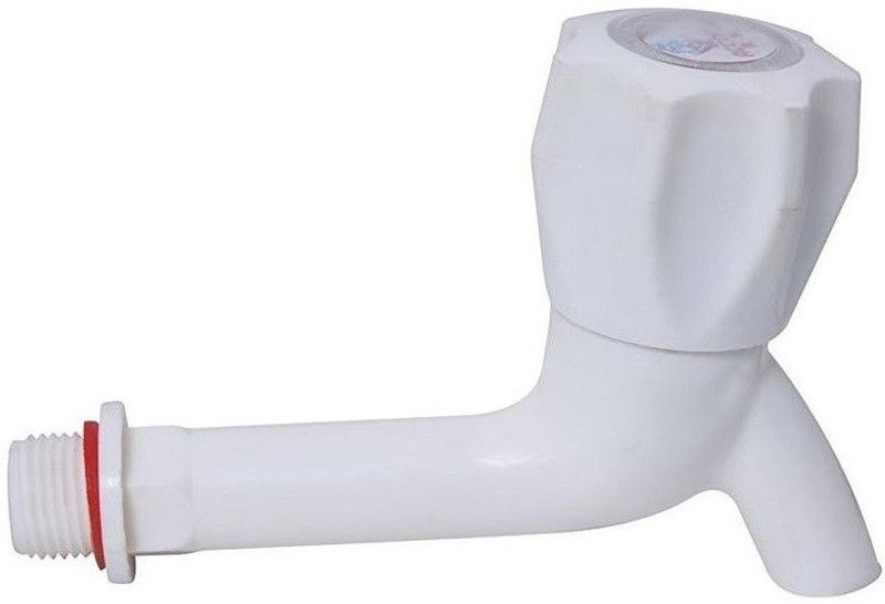 Prestige PVC Polo Long Body White Pack Of 1 Bib Tap Faucet  (Wall Mount Installation Type)