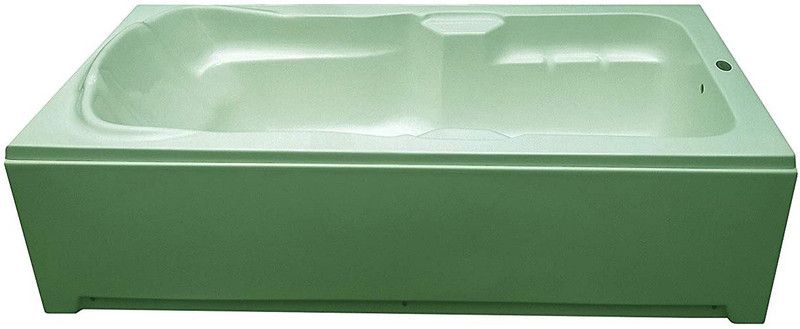 MADONNA Elegant 6 Ft Acrylic Bathtub with Front Panel and Side Panel - Green Free-standing Bathtub  (100 or Above L)