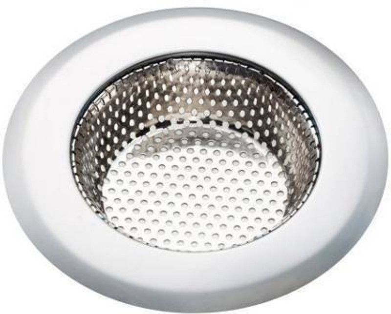AARAV CREATION Kitchen Sink Stainless Steel Push Down Strainer  (9 cm Set of 1)