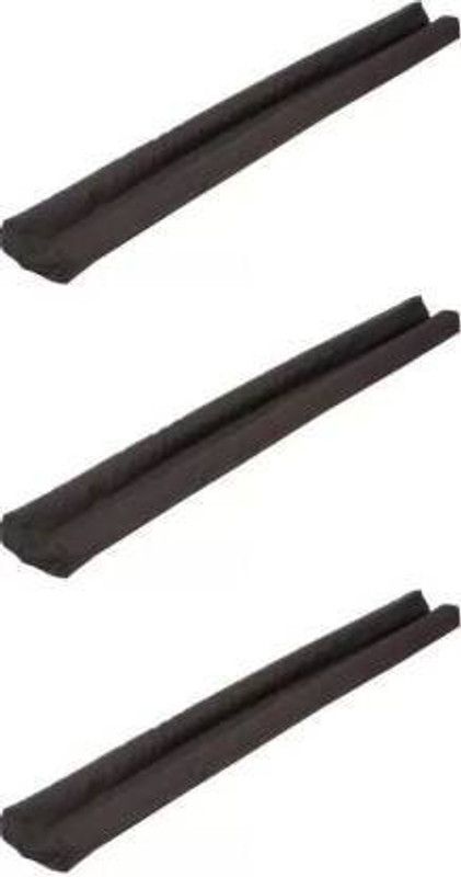 WOLBLIX Door Stopper Twin Draft Guard Light and Stop Escaping of Cool Air from Conditioner Split or Window Draft Stopper Door Weather Stripping Floor Mounted Door Stopper (PACK OF 3) Floor Mounted Door Stopper  (Brown)
