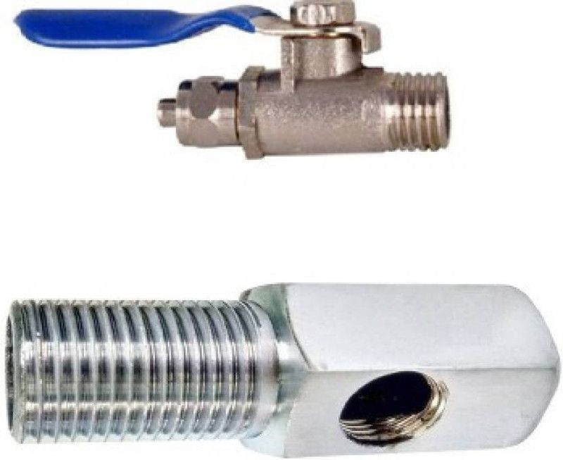 IPURE RO Brass Steel Inlet Set Water Filter Valve Set 1/4