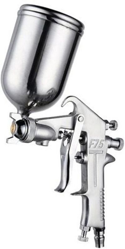 abrandit F75 F75 HVLP Paint Spray Gun Sprayer Pneumatic Airbrush 1.5mm Nozzle Air Assisted Sprayer  (Silver)
