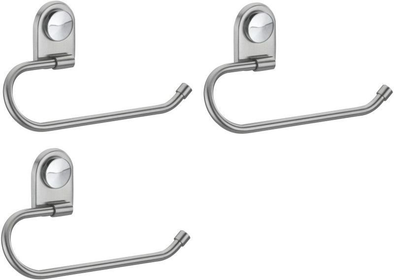 CERA - Towel Ring Set of 3 pcs Chrome Finish Towel Holder  (Stainless Steel)