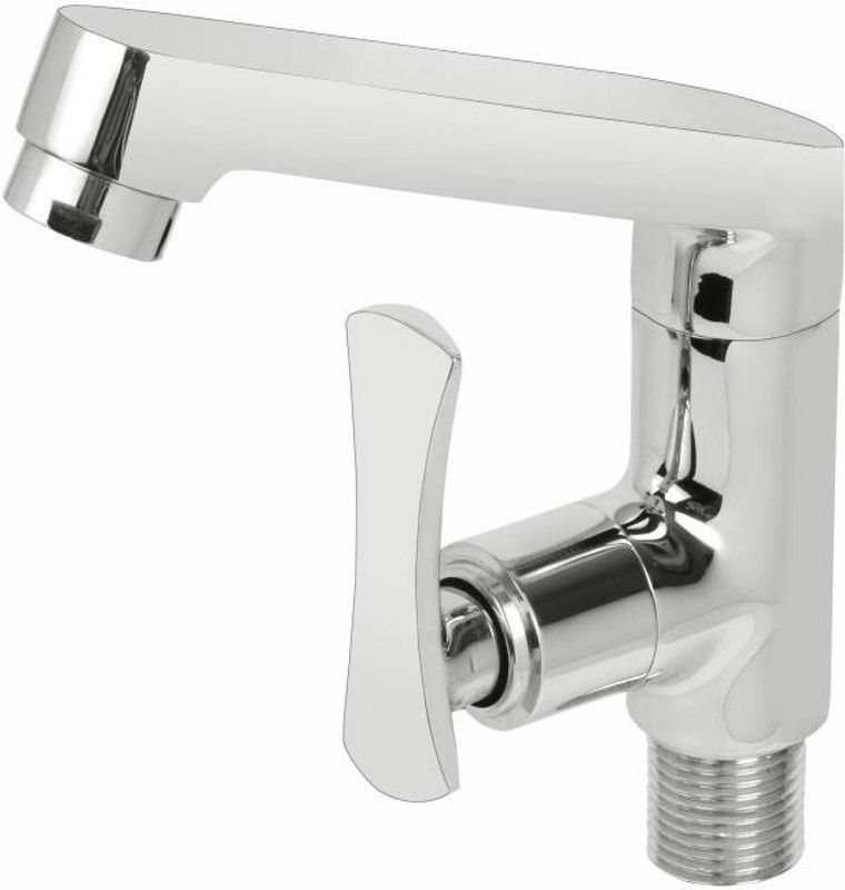 blancci Brass Metal Piller Tap Chrome Platting Luxurious Bathroom/Kitchen Tap with Foam Flow Pillar Tap Faucet  (Deck Mount Installation Type)