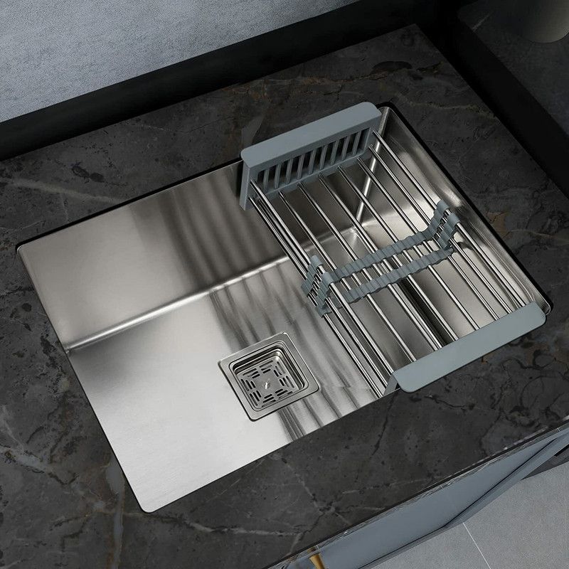 MESSINA 304 GRADE Stainless Steel _A67 Vessel Sink  (Silver)