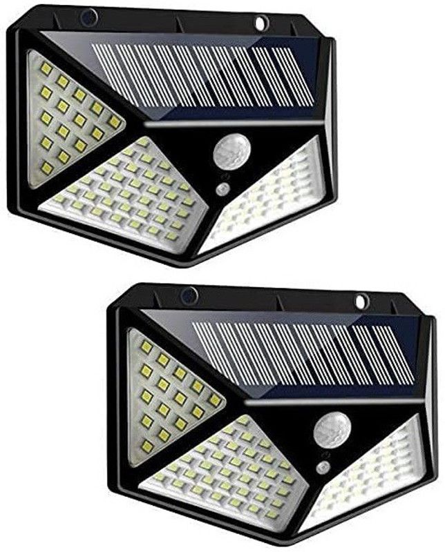 SPIRITUAL HOUSE Solar Light Set  (Wall Mounted Pack of 2)