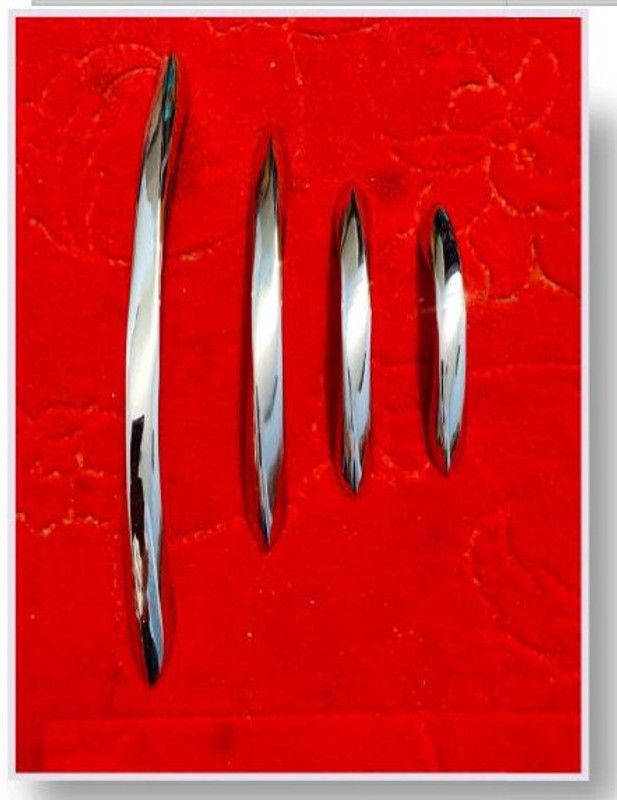 Sevis Zinc Cabinet/Drawer Handle  (Silver Pack of 12)