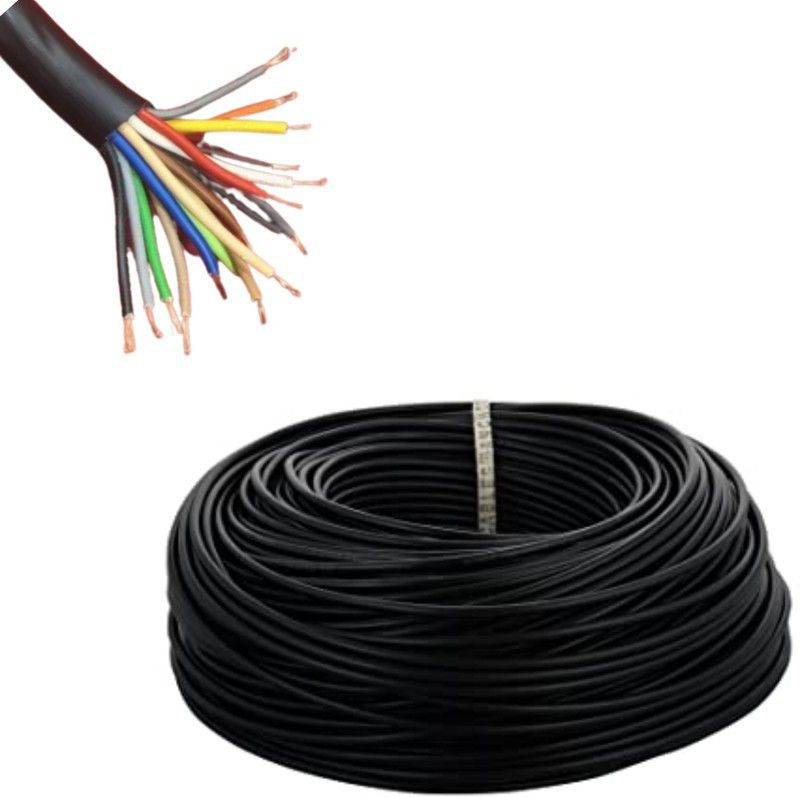 Elevea 2.5MM(80/20) 19CORE 2.5 sq/mm Black 90 m Wire  (Black)