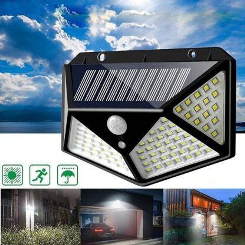 DRUMBAR Solar Light Set  (Wall Mounted Pack of 1)