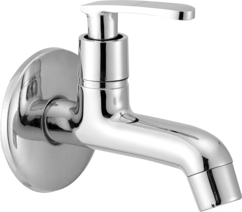 LOGGER Bib Cock with Flange with Aerator (L20010021A) Nozzle Cock Faucet  (Wall Mount Installation Type)