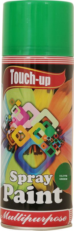 Touch-up Ready-to-Use Aerosol Spray Paint for Car, Bike, Wall Painting, Home & Furniture Olive Green Spray Paint 400 ml  (Pack of 1)