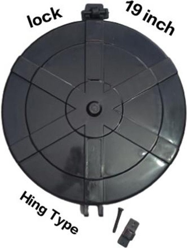 R K WATER CONSULT 1100 Flush Tank Lid  (Black)