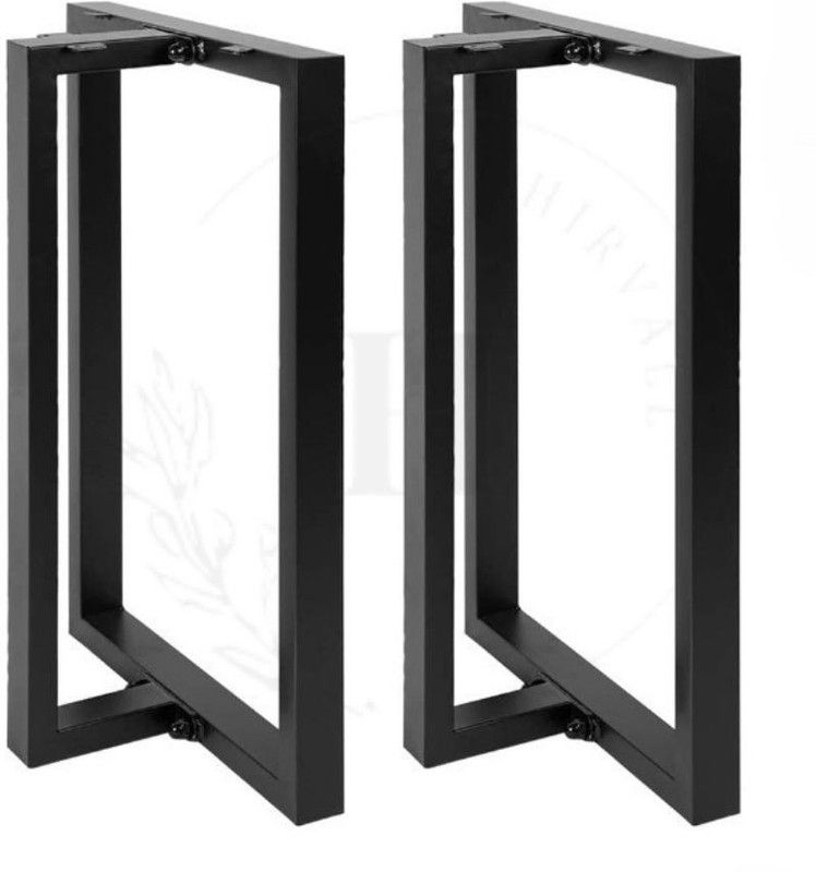 VENTUOS Metal Legs for Table, Dining Table Legs - Set of 2. (T Shape) Table Legs  (Furniture Parts, Stainless Steel)