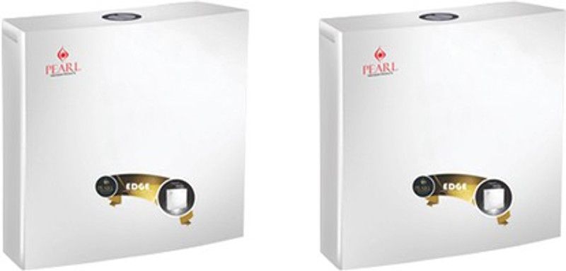 PEARL Edge Dual Flushing Cistern Dual Flush Tank set of 2 pic Dual Flush Tank  (White 8 L)