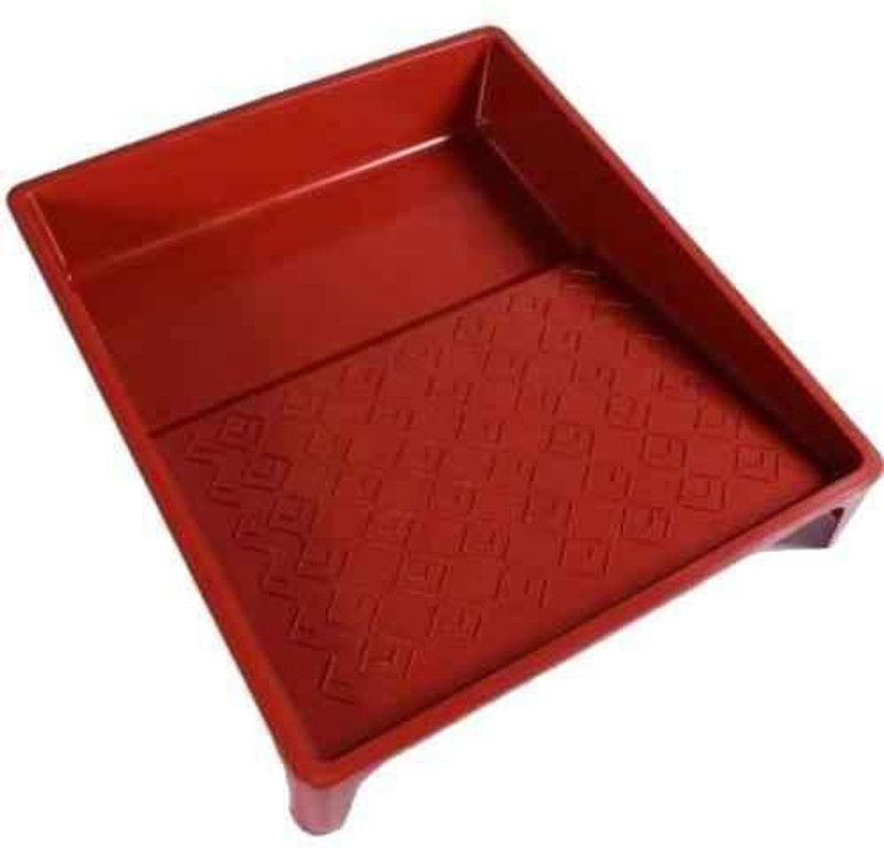 onneyretail RED PAINT TRA FOR 9 INCH ROLLER Paint Roller  (Pack of 1)
