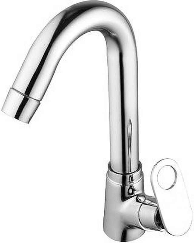 Srijal Langar Ring Swan neck Pillar Cock faucet, Pillar cock swan neck Langar Ring Swan neck Pillar Cock With Flange Pillar Tap Faucet  (Deck Mount Installation Type)