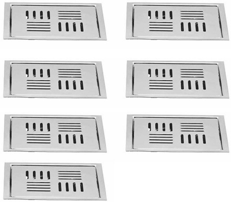 Nenoware Floor Stainless Steel Pop-Up Strainer  (12.7 cm Set of 7)