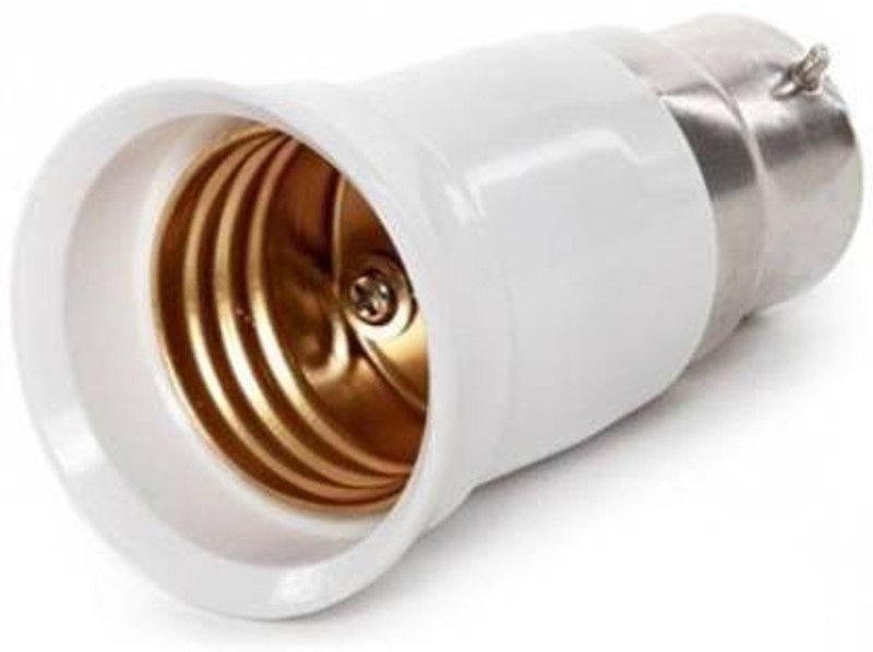 MOONZA Bulb Base Converter Holder Plugs Plastic Light Socket (Pack of 1) Plastic Light Socket Plastic Light Socket  (Pack of 1)