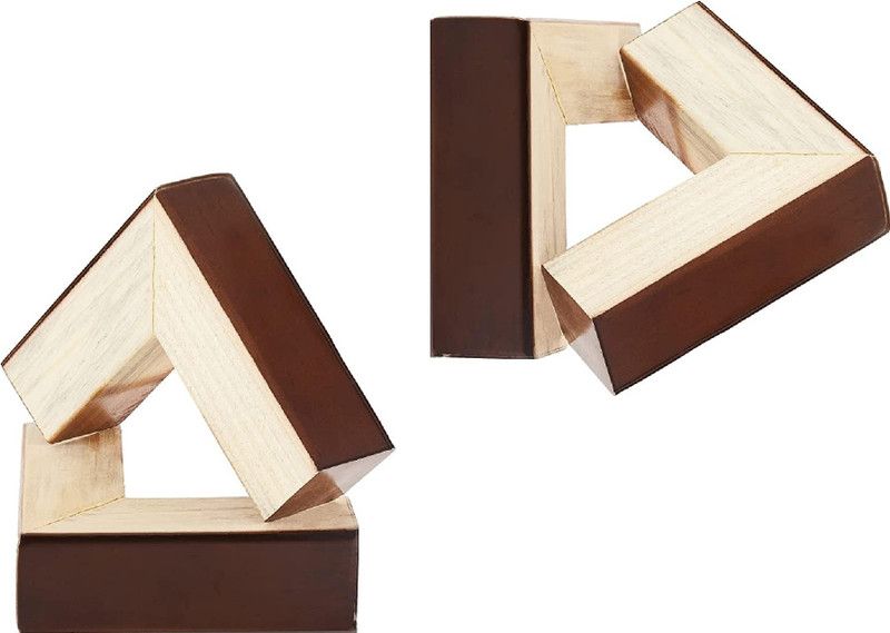 uniquella 4 Pcs Teakwood Sofa Corner Legs Couch Fittings Height 2 Inch Screw Include. Sofa Legs  (Furniture Parts, Wood)