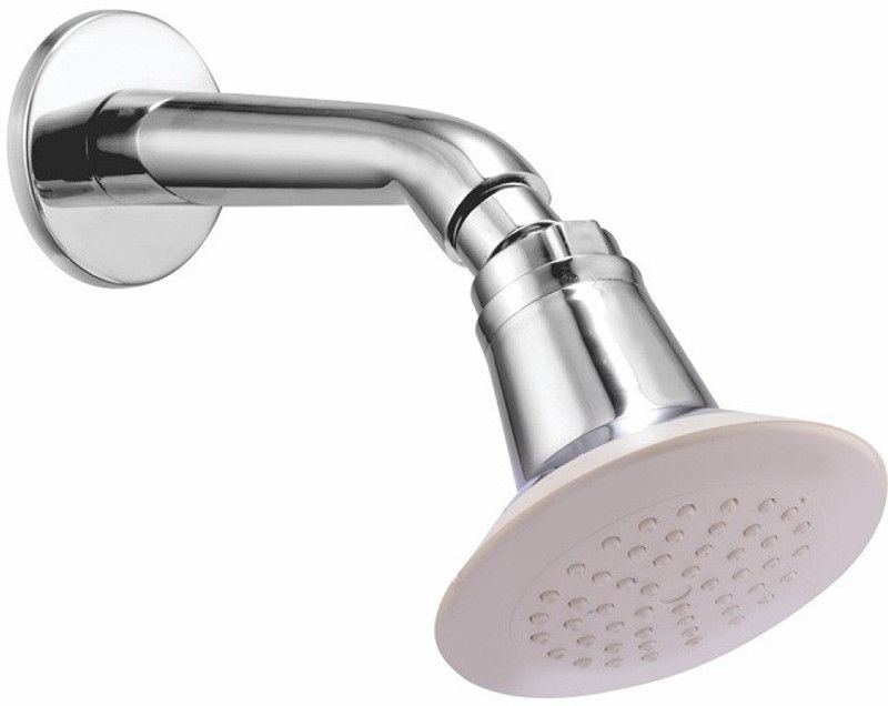 Oleanna Solo Brass Overhead With Wall Flange Shower Head