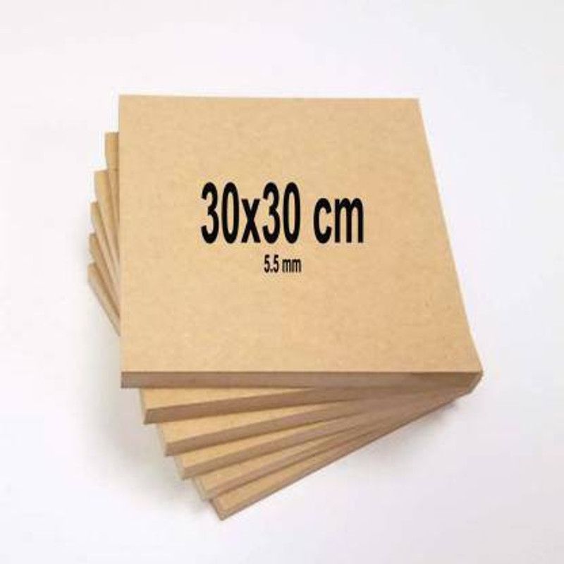 MEHAAI Wood MDF Board Sheets, 5.5 mm Thickness, Size 12 X 12 Inch 4 pc SET Wood Veneer ( 30 x 30 cm ) cm) Ash Japanese Wood Veneer (30 cm x 30 cm) Ash Japanese Wood Veneer  (30 cm x 30 cm)